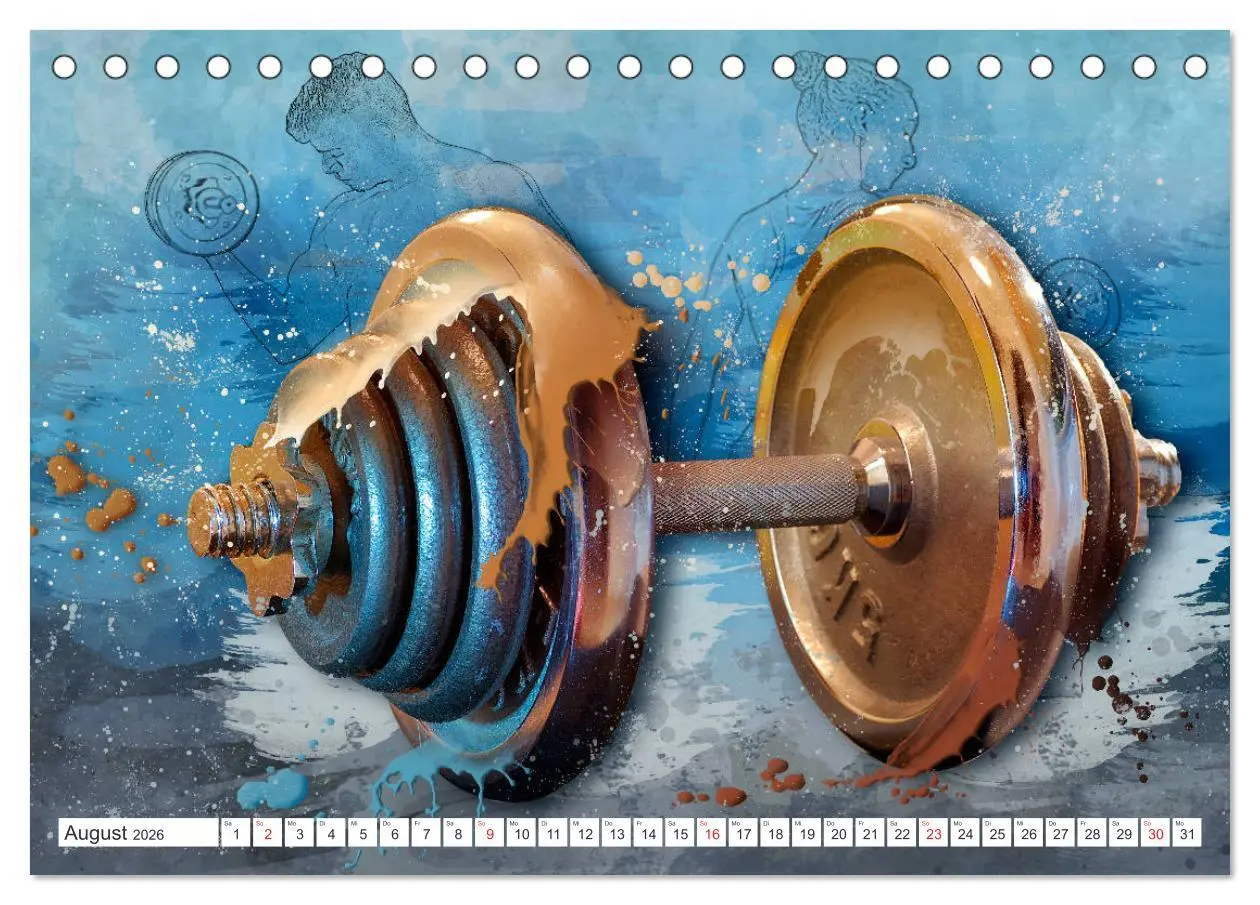 Bild: 9783457795262 | SPORT trifft SPLASH - normal war gestern (Tischkalender 2026 DIN A5...