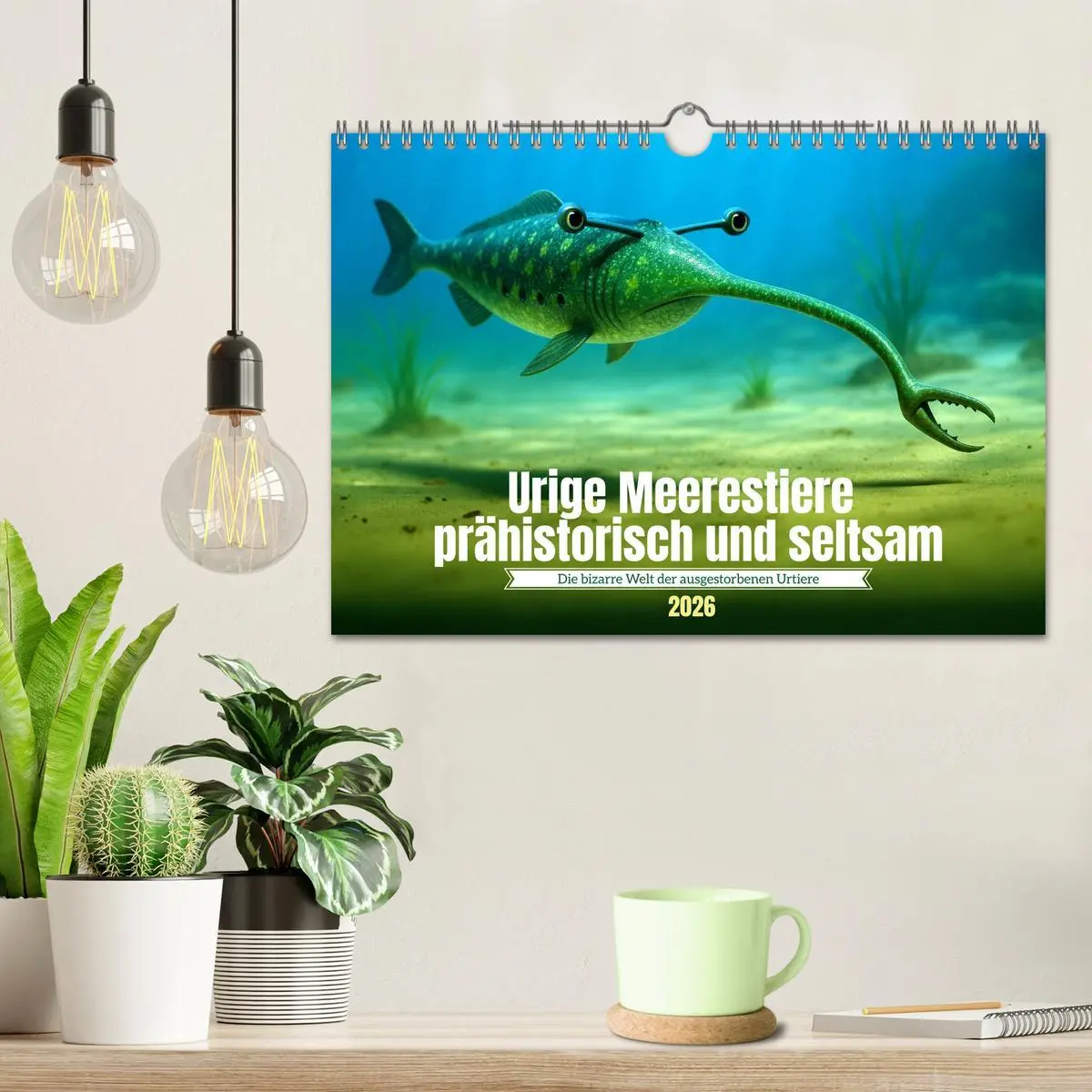 Bild: 9783516645262 | Urige Meerestiere prähistorisch und seltsam (Wandkalender 2026 DIN...