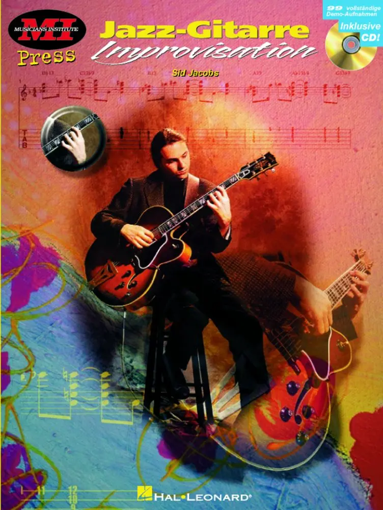 Cover: 9789043105262 | Jazz-Gitarre Improvisation | Sid Jacobs | Taschenbuch | Buch + CD