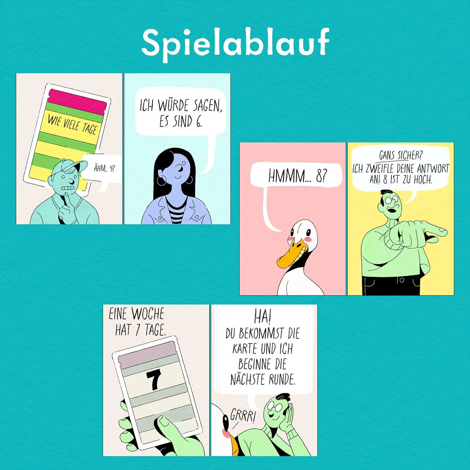 Bild: 4002051685362 | Gans sicher? | Spiel | Rodrigo Rego | Spiel | 685362 | Deutsch | 2025