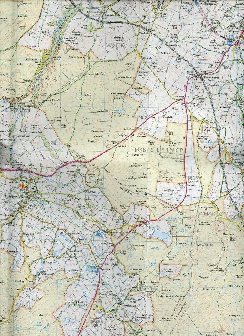 Bild: 9780319475362 | Howgill Fells | Ordnance Survey | (Land-)Karte | Karte/Landkarte