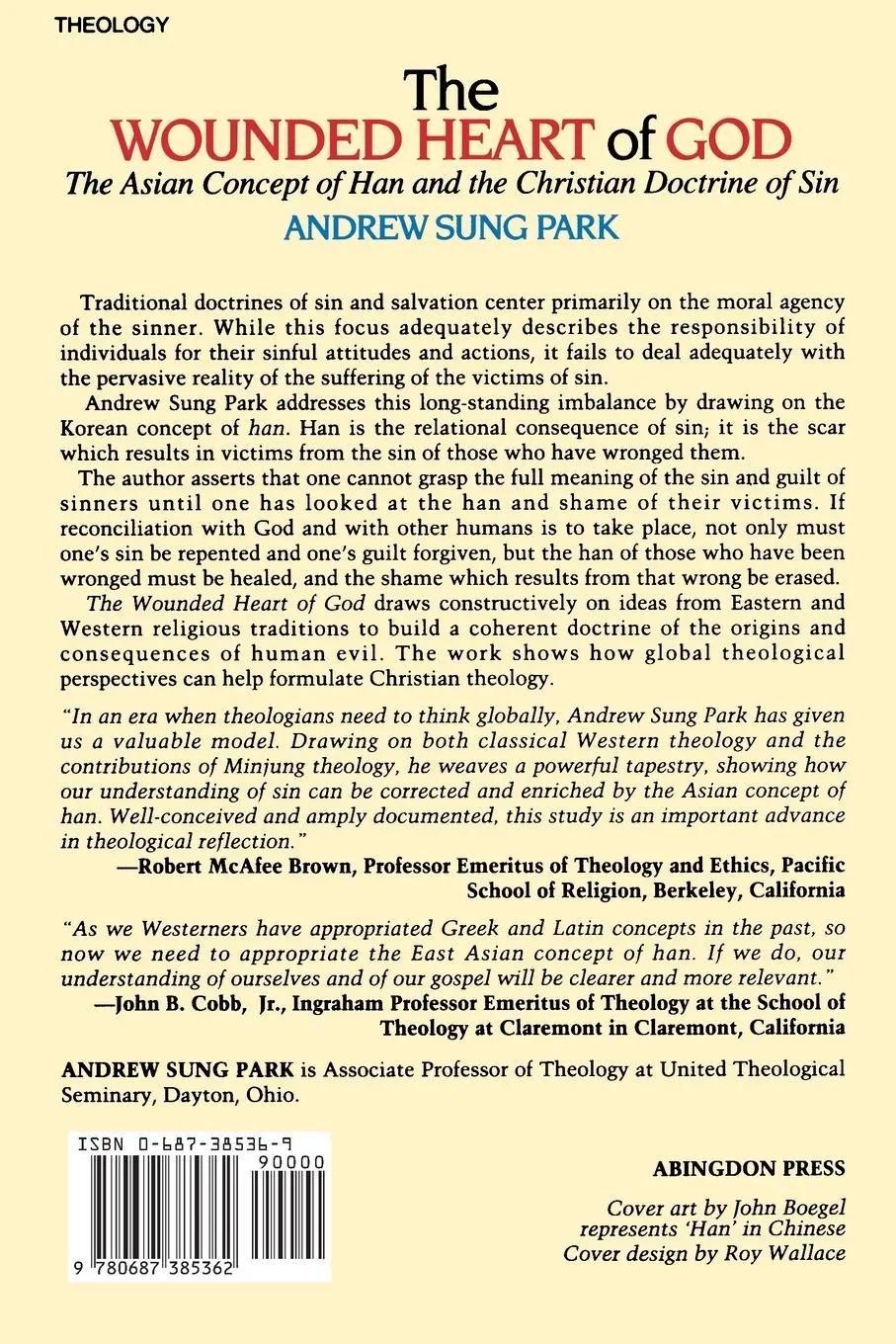 Rückseite: 9780687385362 | The Wounded Heart of God | Andrew S. Park | Taschenbuch | Englisch