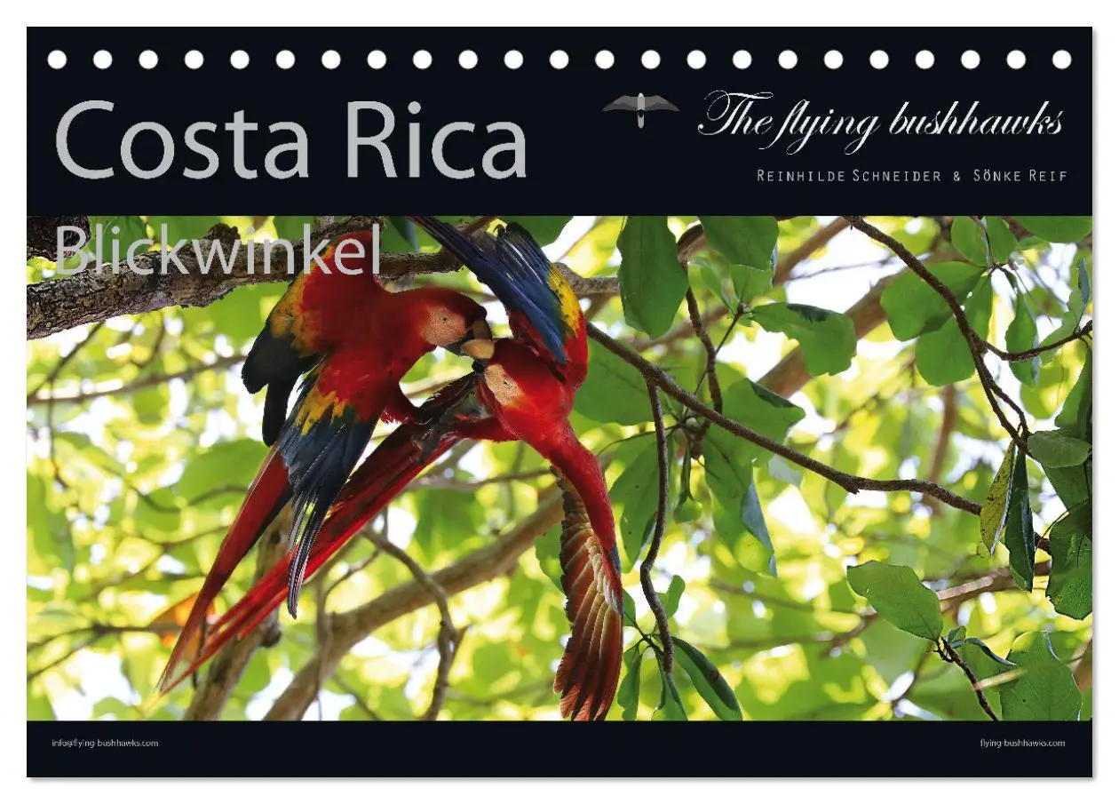 Cover: 9783383815362 | Costa Rica Blickwinkel 2025 (Tischkalender 2025 DIN A5 quer),...