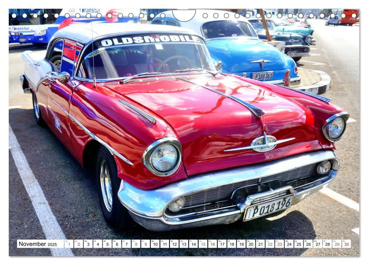 Bild: 9783435145362 | Golden Rocket 88 - Oldsmobile 1957 in Kuba (Wandkalender 2025 DIN...
