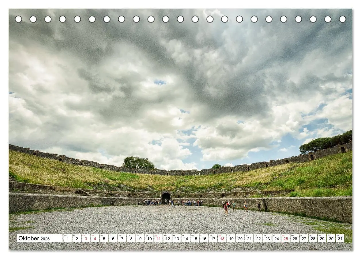 Bild: 9783457925362 | Versteinerte Stadt Pompeji (Tischkalender 2026 DIN A5 quer),...