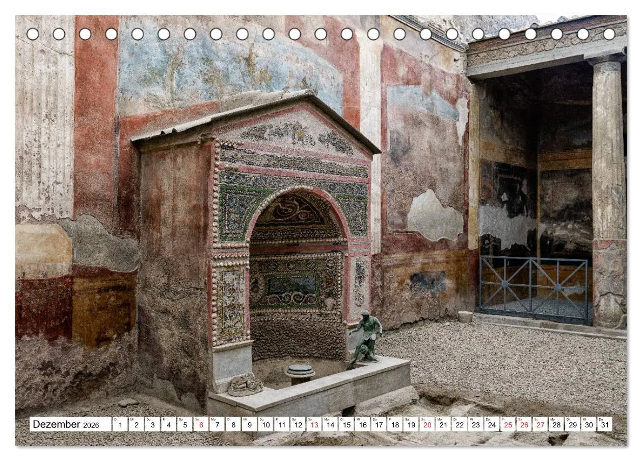 Bild: 9783457925362 | Versteinerte Stadt Pompeji (Tischkalender 2026 DIN A5 quer),...