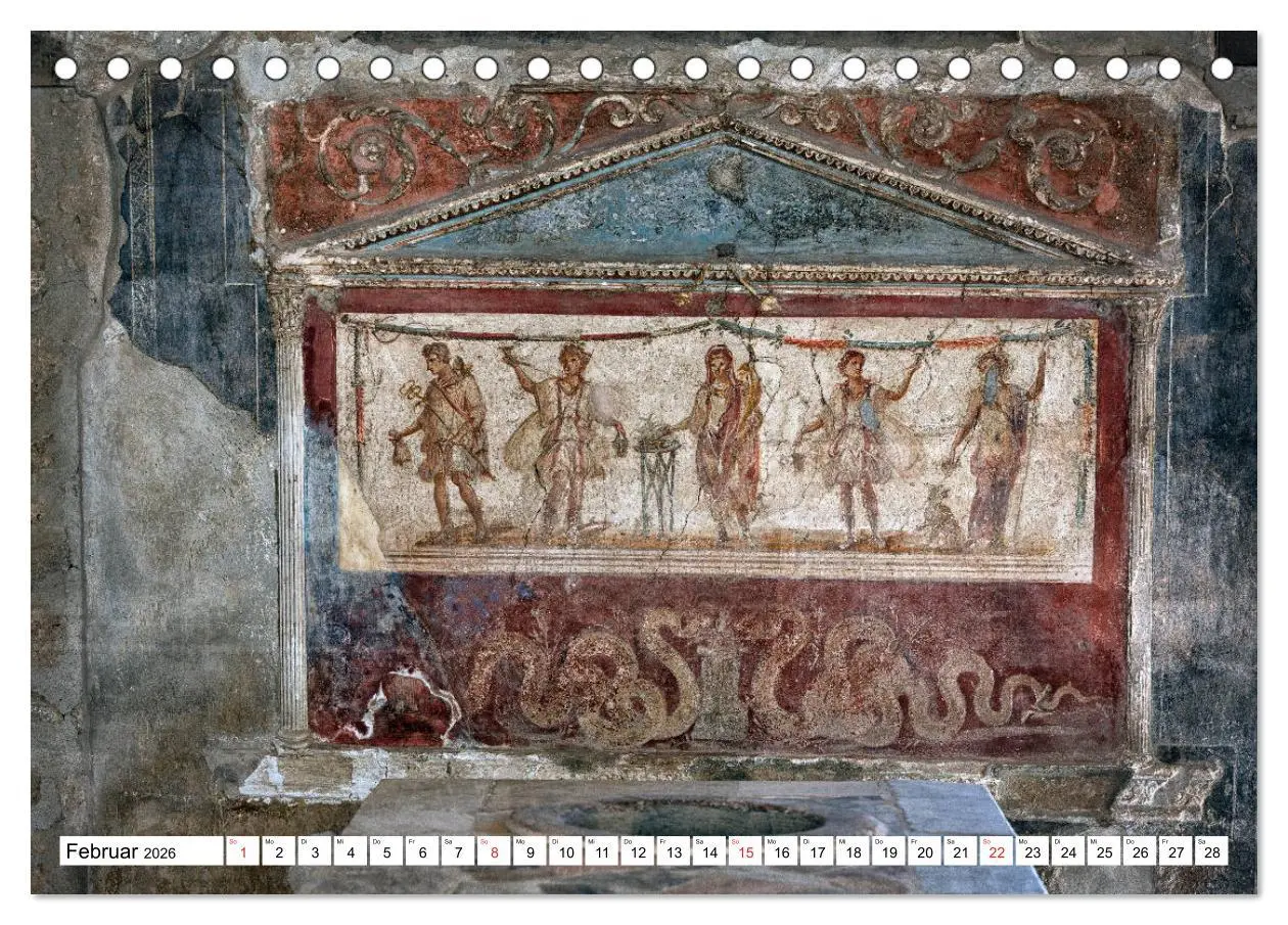 Bild: 9783457925362 | Versteinerte Stadt Pompeji (Tischkalender 2026 DIN A5 quer),...
