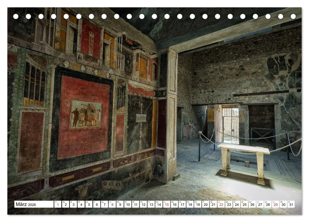 Bild: 9783457925362 | Versteinerte Stadt Pompeji (Tischkalender 2026 DIN A5 quer),...