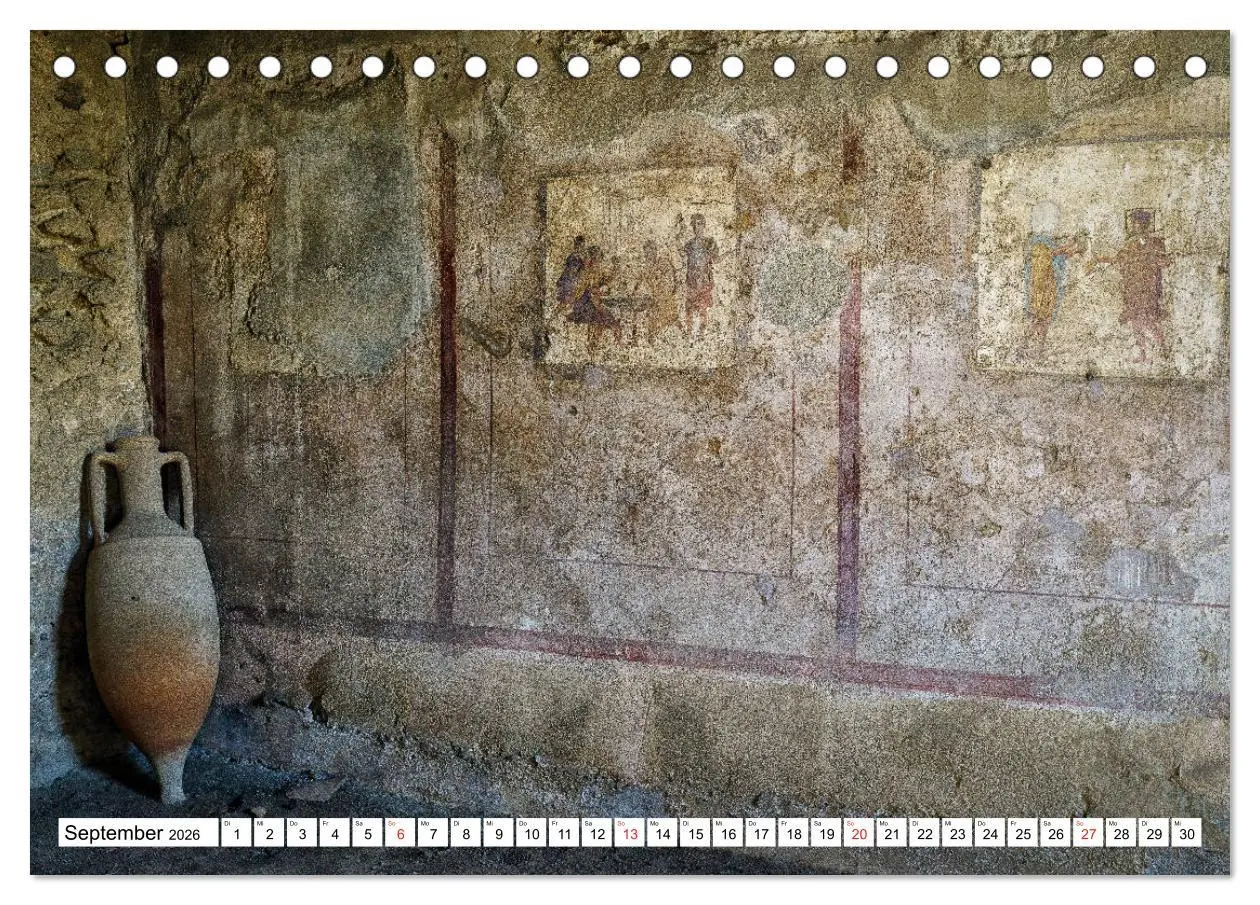 Bild: 9783457925362 | Versteinerte Stadt Pompeji (Tischkalender 2026 DIN A5 quer),...