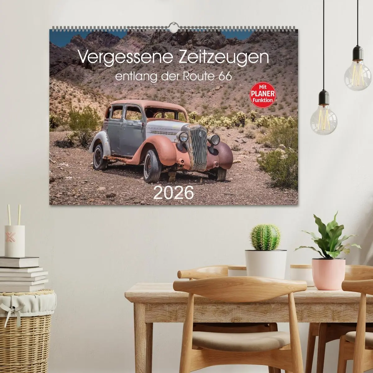 Bild: 9783516015362 | Vergessene Zeitzeugen entlang der Route 66 (Wandkalender 2026 DIN...