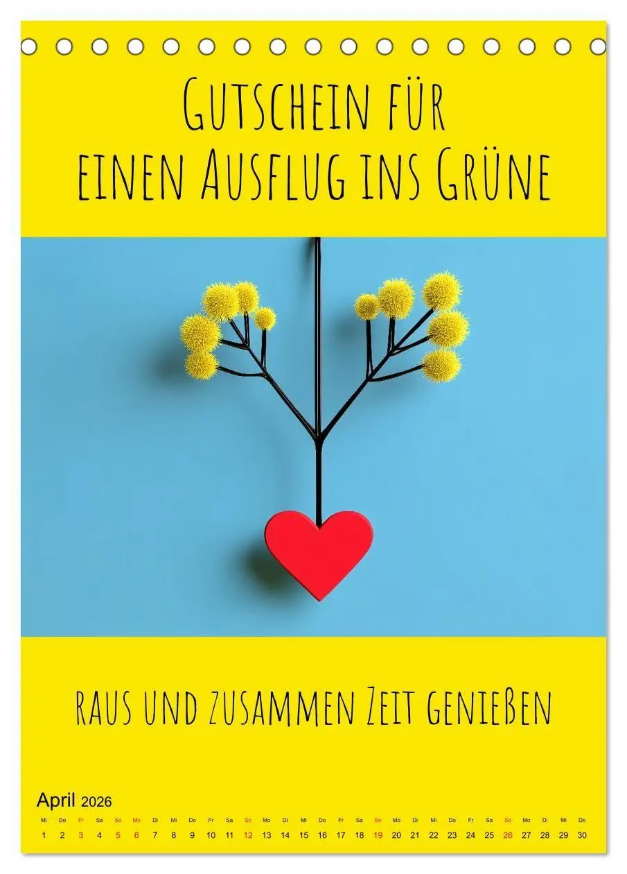 Bild: 9783516705362 | Gutscheinkalender - Gutschein Karten als Geschenk der Liebe...