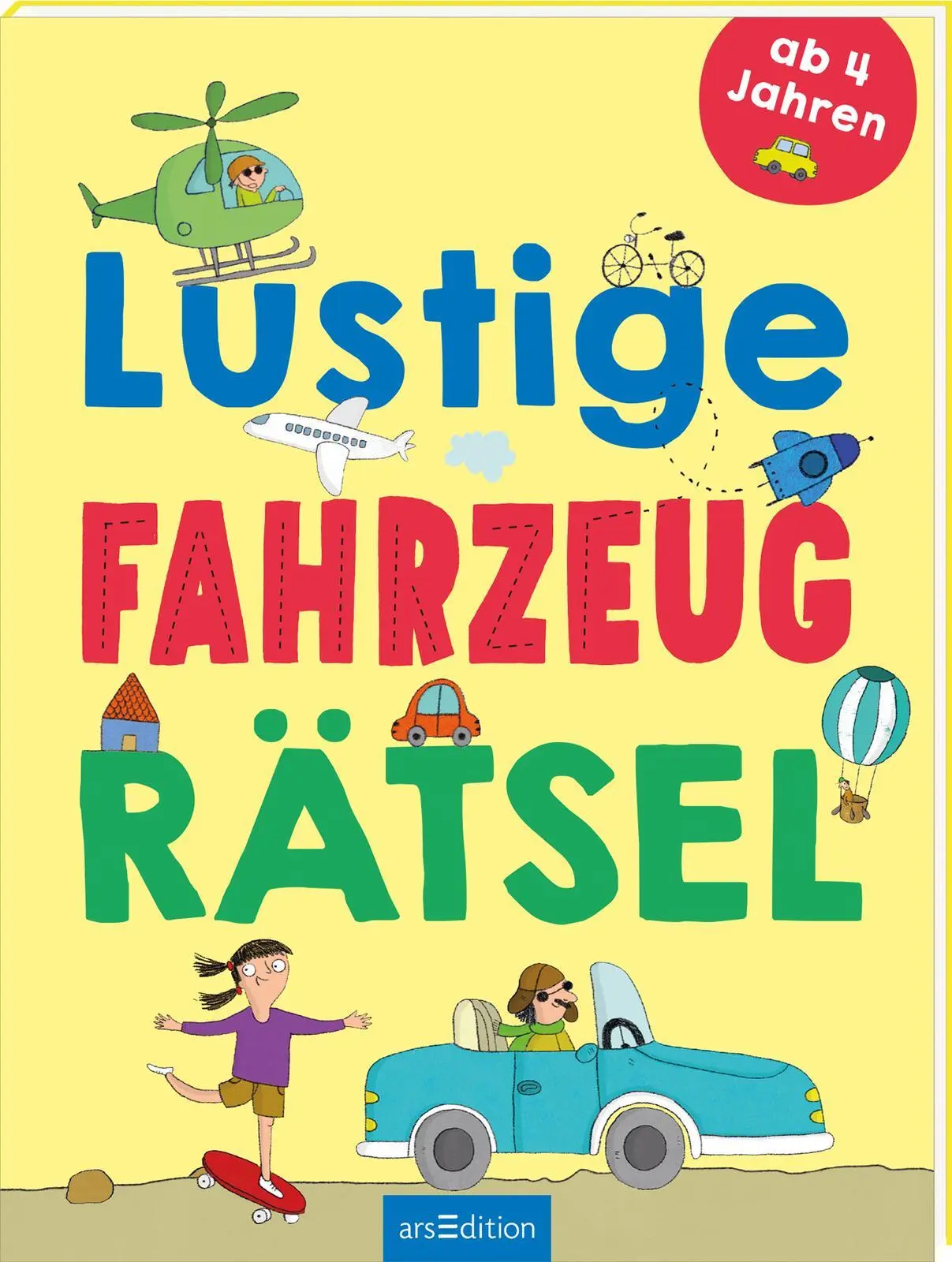 Cover: 9783845865362 | Lustige Fahrzeug-Rätsel | Labyrinthe, Punkterätsel und vieles mehr