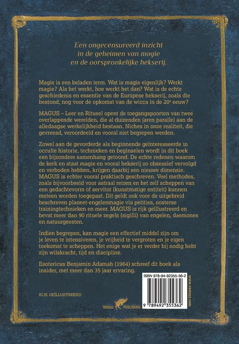 Rückseite: 9789492355362 | Magus Leer &amp; Ritueel | Benjamin Adamah | Taschenbuch | Niederländisch