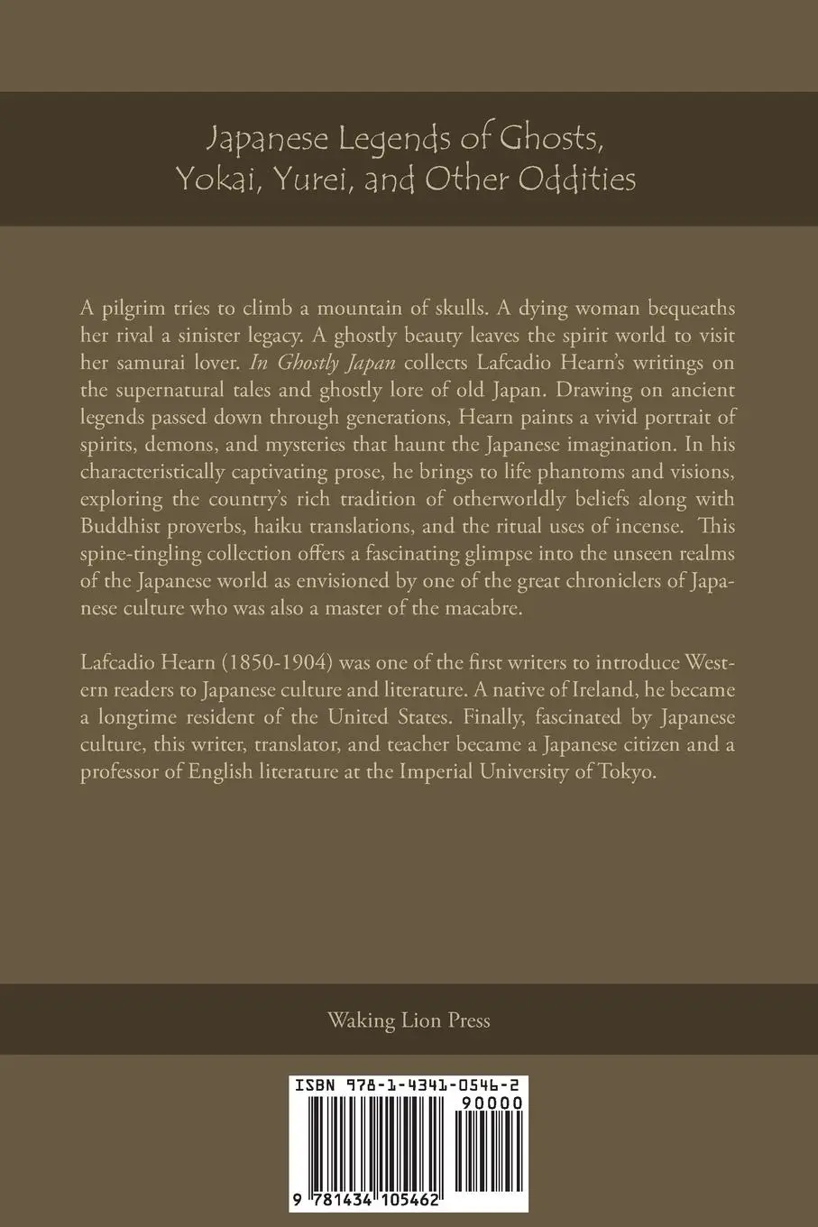 Rückseite: 9781434105462 | In Ghostly Japan | Lafcadio Hearn | Taschenbuch | Englisch | 2024