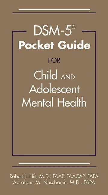Cover: 9781615375462 | Dsm-5-Tr(r) Pocket Guide for Child and Adolescent Mental Health | Buch