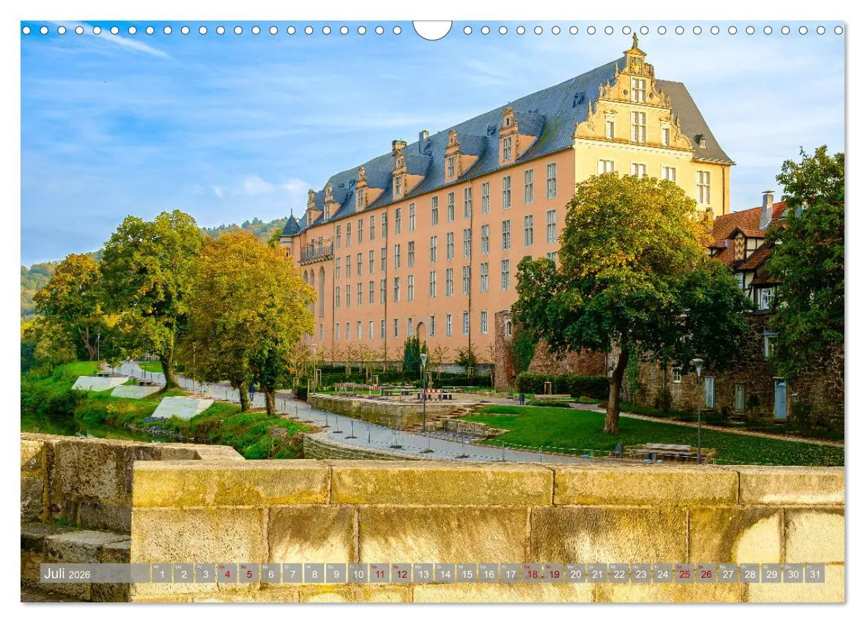 Bild: 9783457535462 | Ein Blick auf Hann. Münden (Wandkalender 2026 DIN A3 quer),...