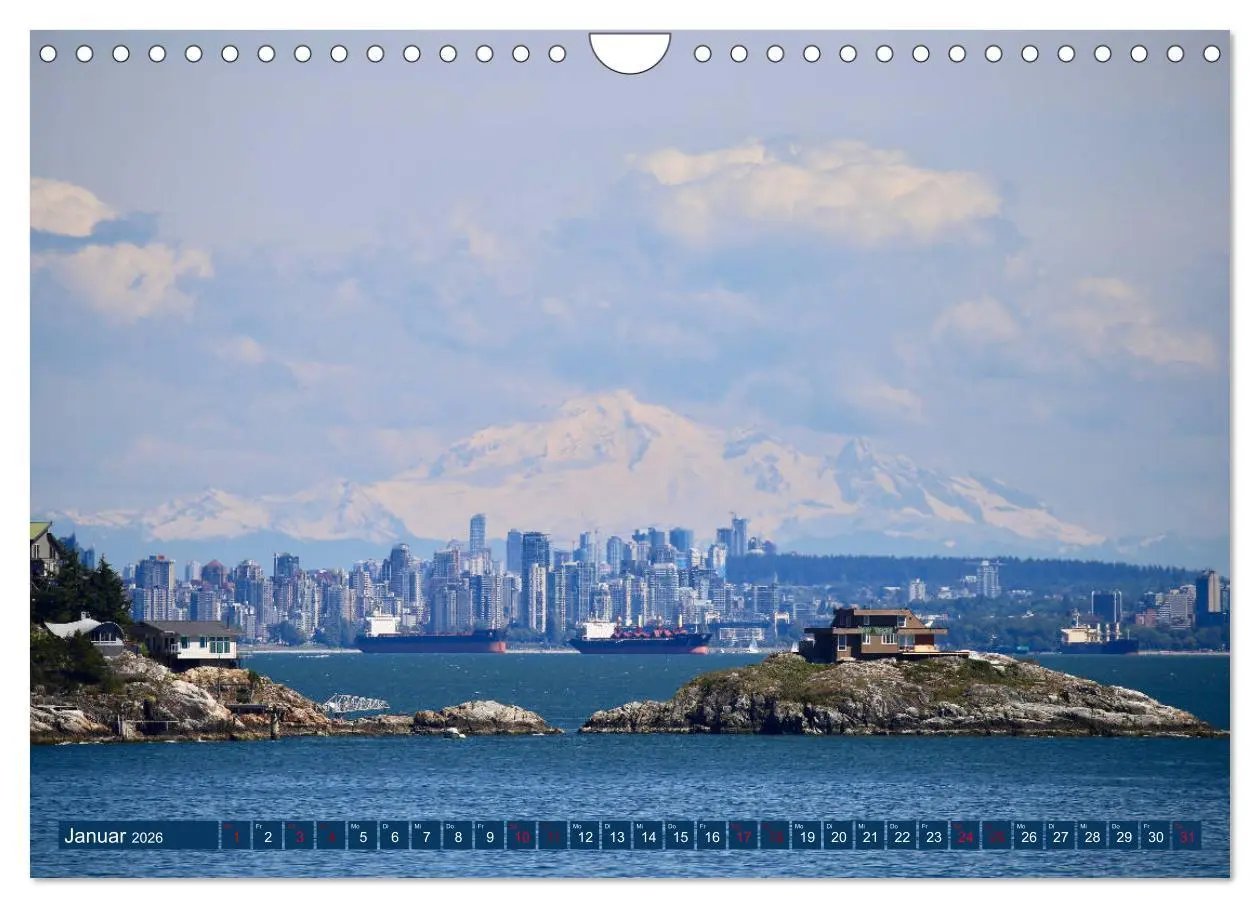 Bild: 9783457845462 | Wunderbares Vancouver - 2026 (Wandkalender 2026 DIN A4 quer),...