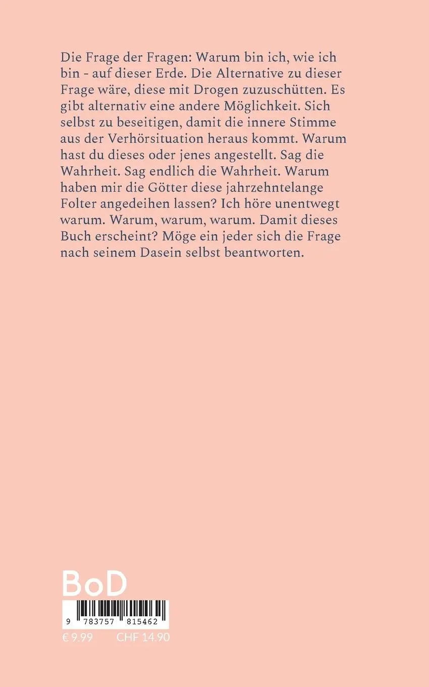 Rückseite: 9783757815462 | Monolog mit dem Kosmos | Andreas Niederau-Kaiser | Taschenbuch | 2023