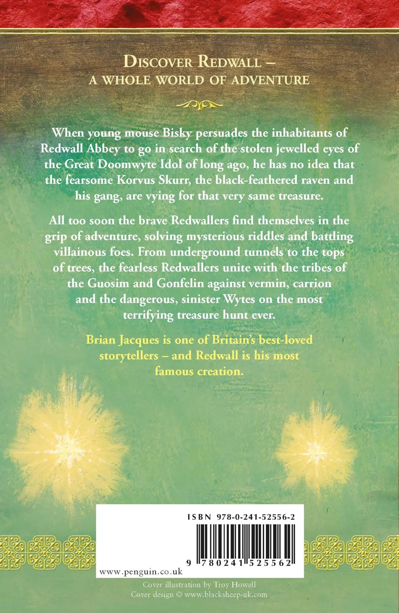 Rückseite: 9780241525562 | Doomwyte | Brian Jacques | Taschenbuch | Englisch | 2021 | Puffin