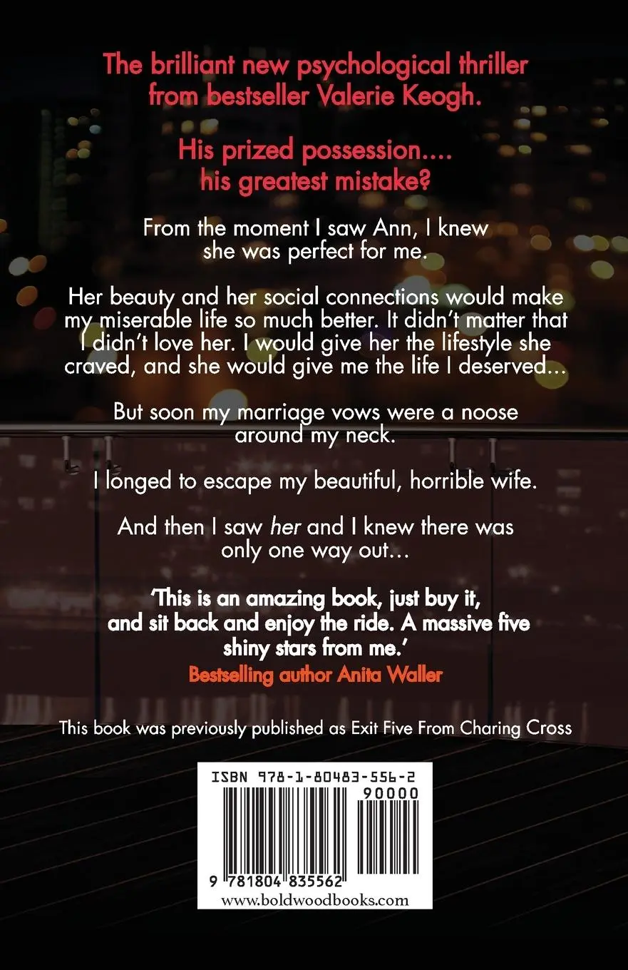 Rückseite: 9781804835562 | The Trophy Wife | Valerie Keogh | Taschenbuch | Englisch | 2023