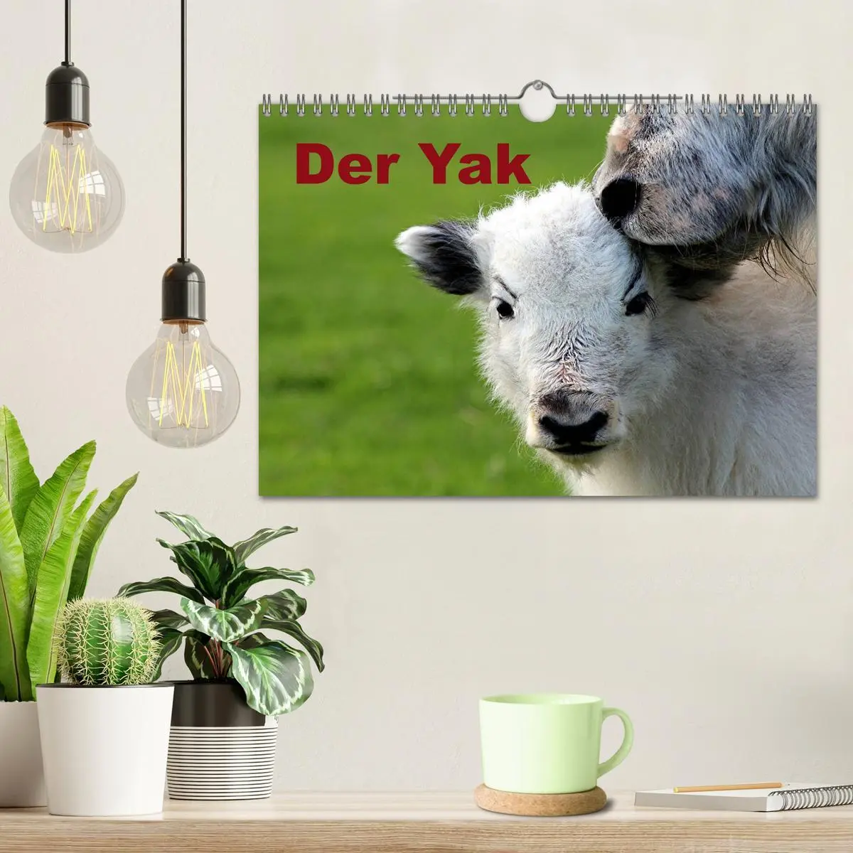 Bild: 9783516095562 | Der Yak (Wandkalender 2026 DIN A4 quer), CALVENDO Monatskalender