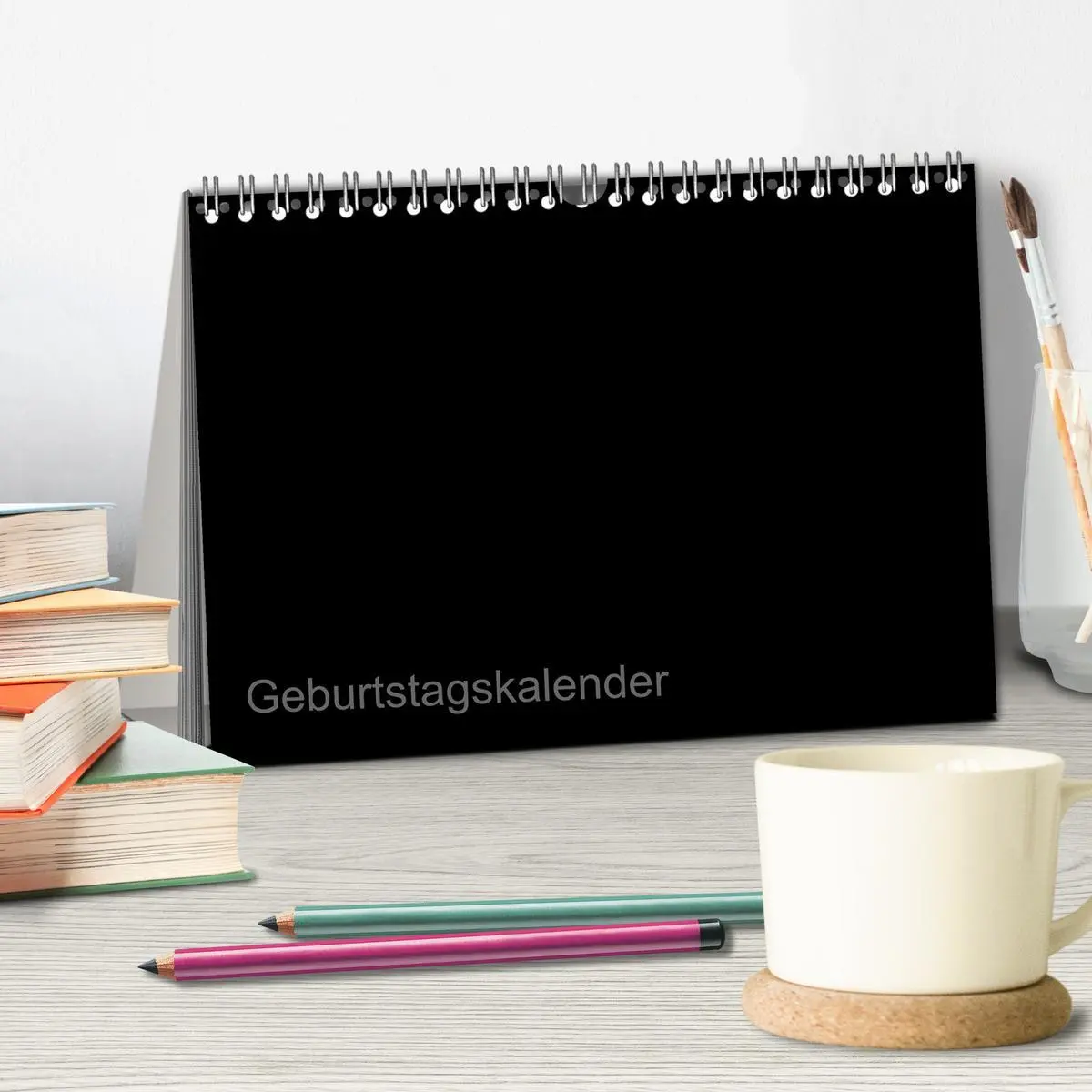 Bild: 9783516165562 | Bastel-Geburtstagskalender schwarz / Geburtstagskalender...