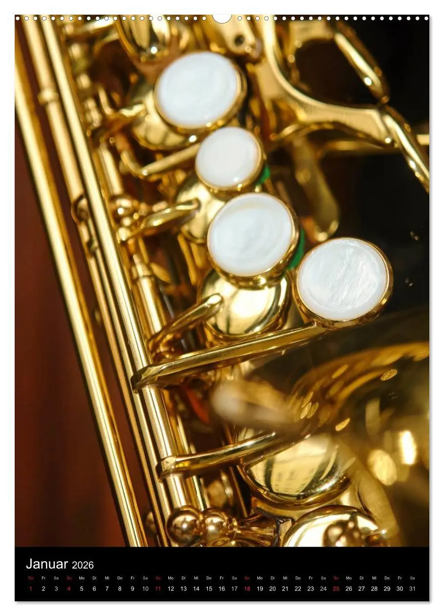 Bild: 9783516475562 | Musik (hochwertiger Premium Wandkalender 2026 DIN A2 hoch),...