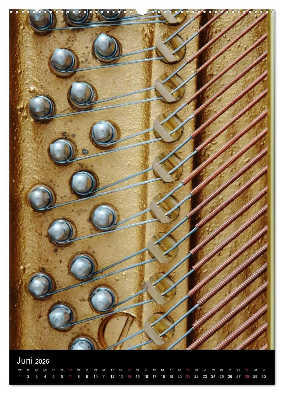 Bild: 9783516475562 | Musik (hochwertiger Premium Wandkalender 2026 DIN A2 hoch),...