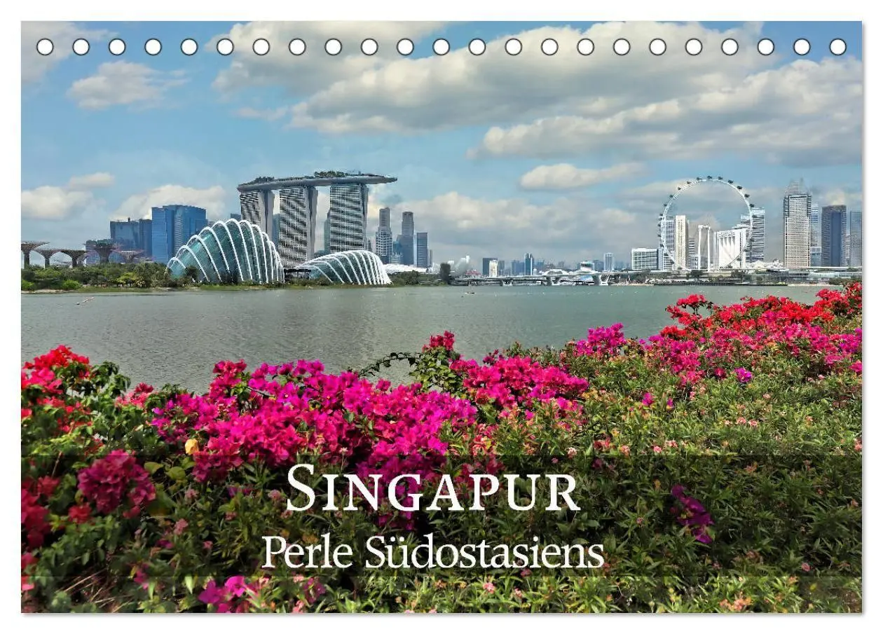 Cover: 9783569565562 | Singapur - Perle Südostasiens (Tischkalender 2027 DIN A5 quer),...
