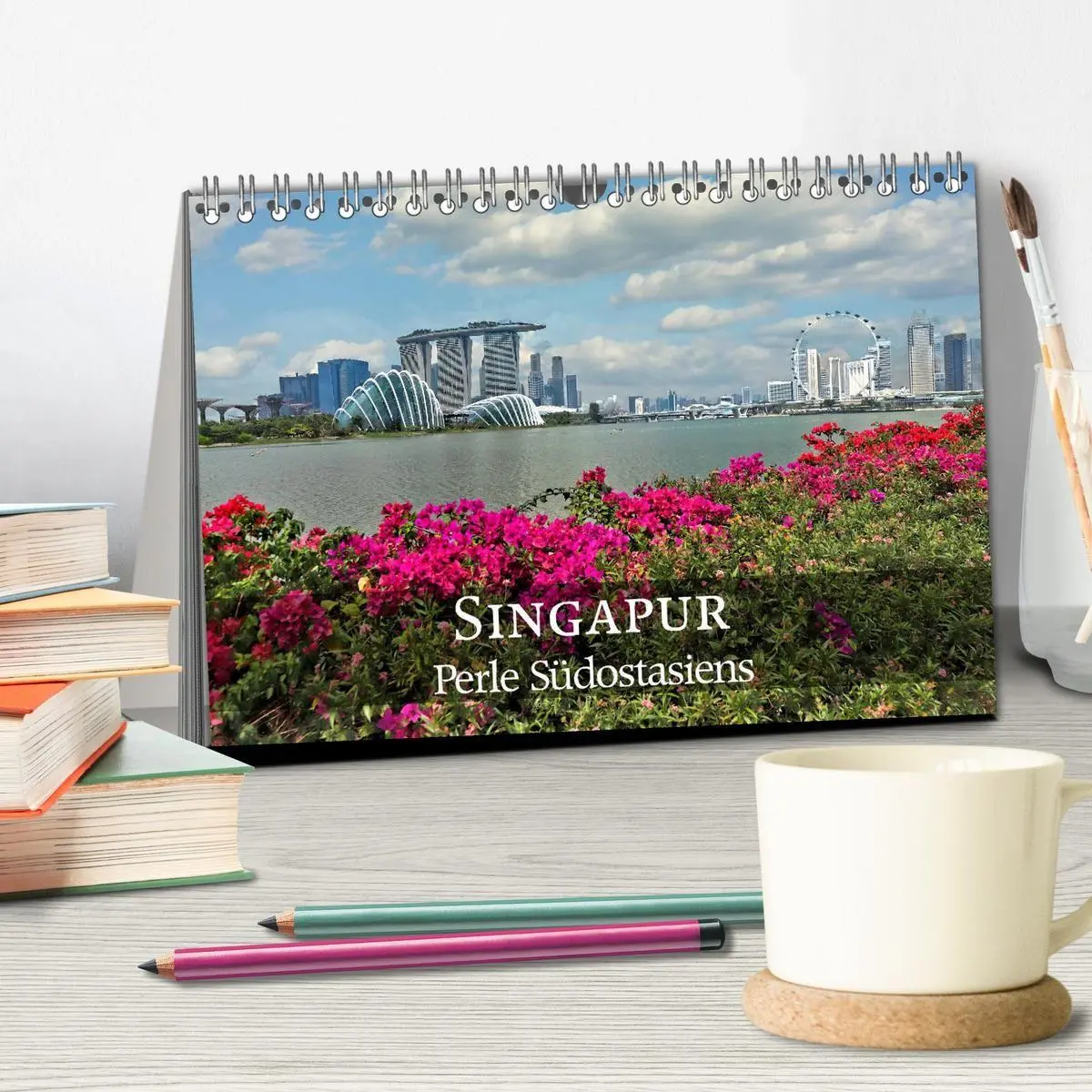Bild: 9783569565562 | Singapur - Perle Südostasiens (Tischkalender 2027 DIN A5 quer),...