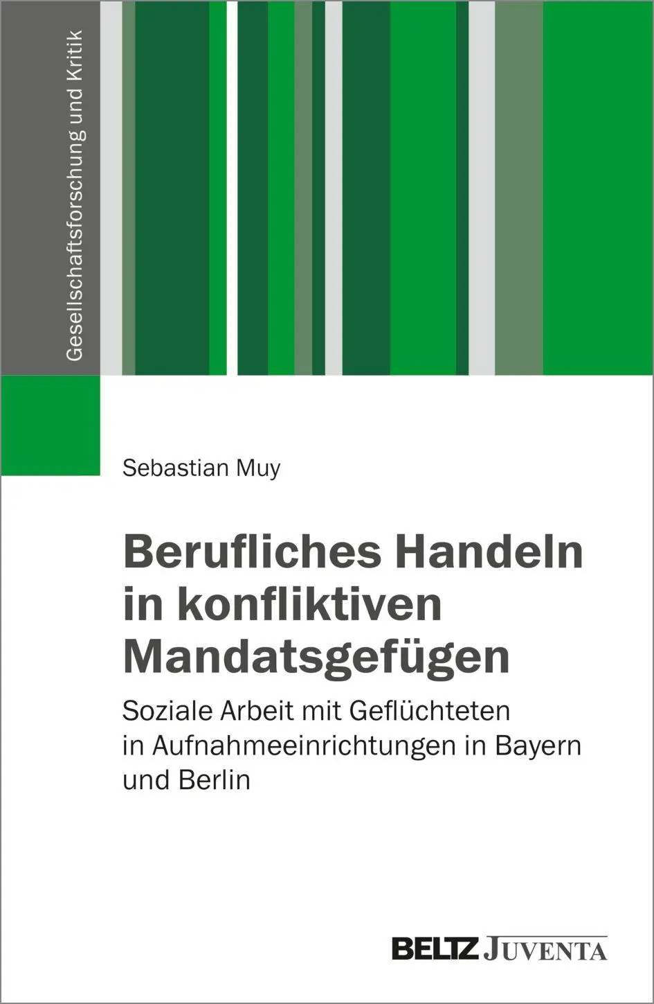 Cover: 9783779995562 | Berufliches Handeln in konfliktiven Mandatsgefügen | Sebastian Muy