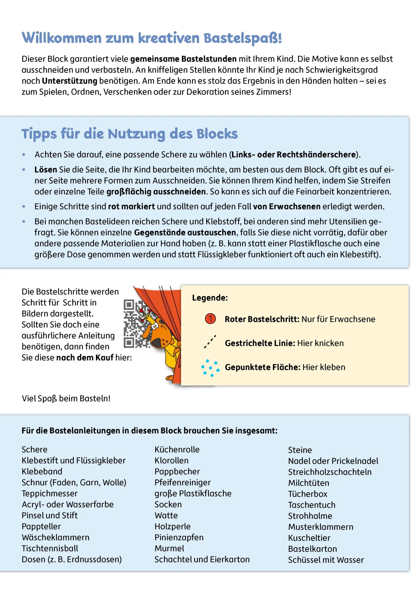 Bild: 9783881005562 | Lass uns basteln - Bastelbuch ab 4 Jahre - Magie und Fabelwesen | Buch