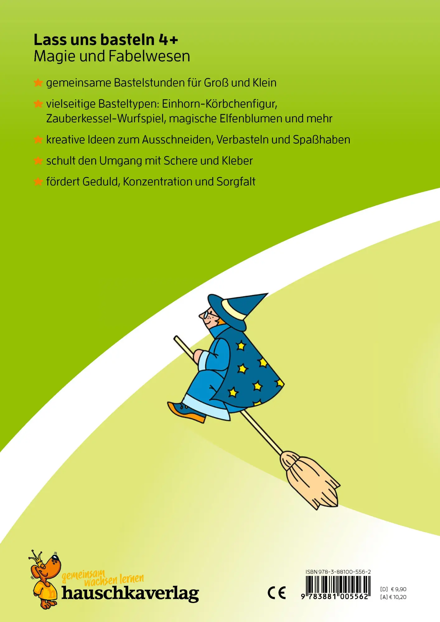 Bild: 9783881005562 | Lass uns basteln - Bastelbuch ab 4 Jahre - Magie und Fabelwesen | Buch