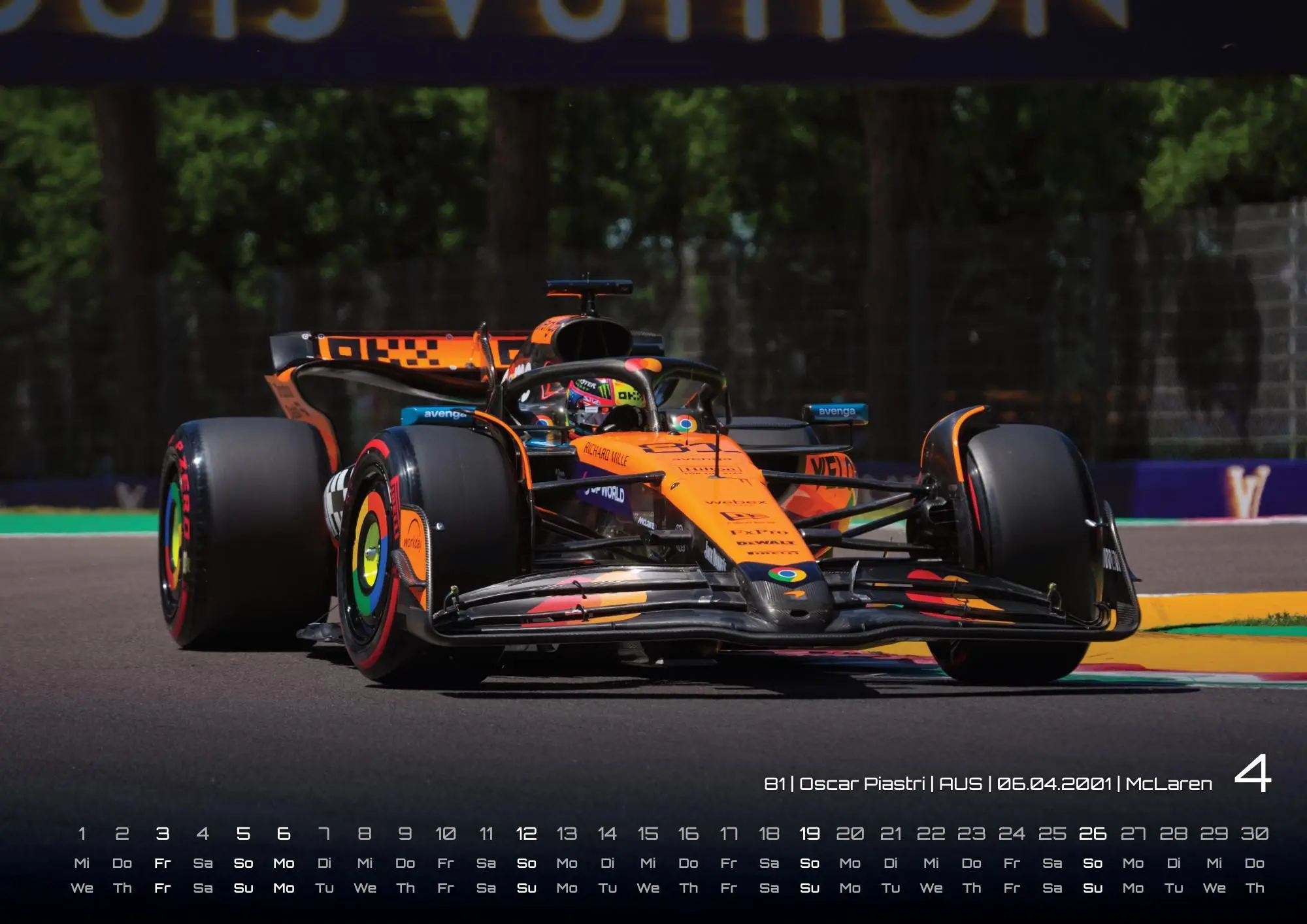 Bild: 9783986735562 | Formel 1 - Grand Prix - 2026 - F1 Kalender DIN A2 | GP-Fever. de