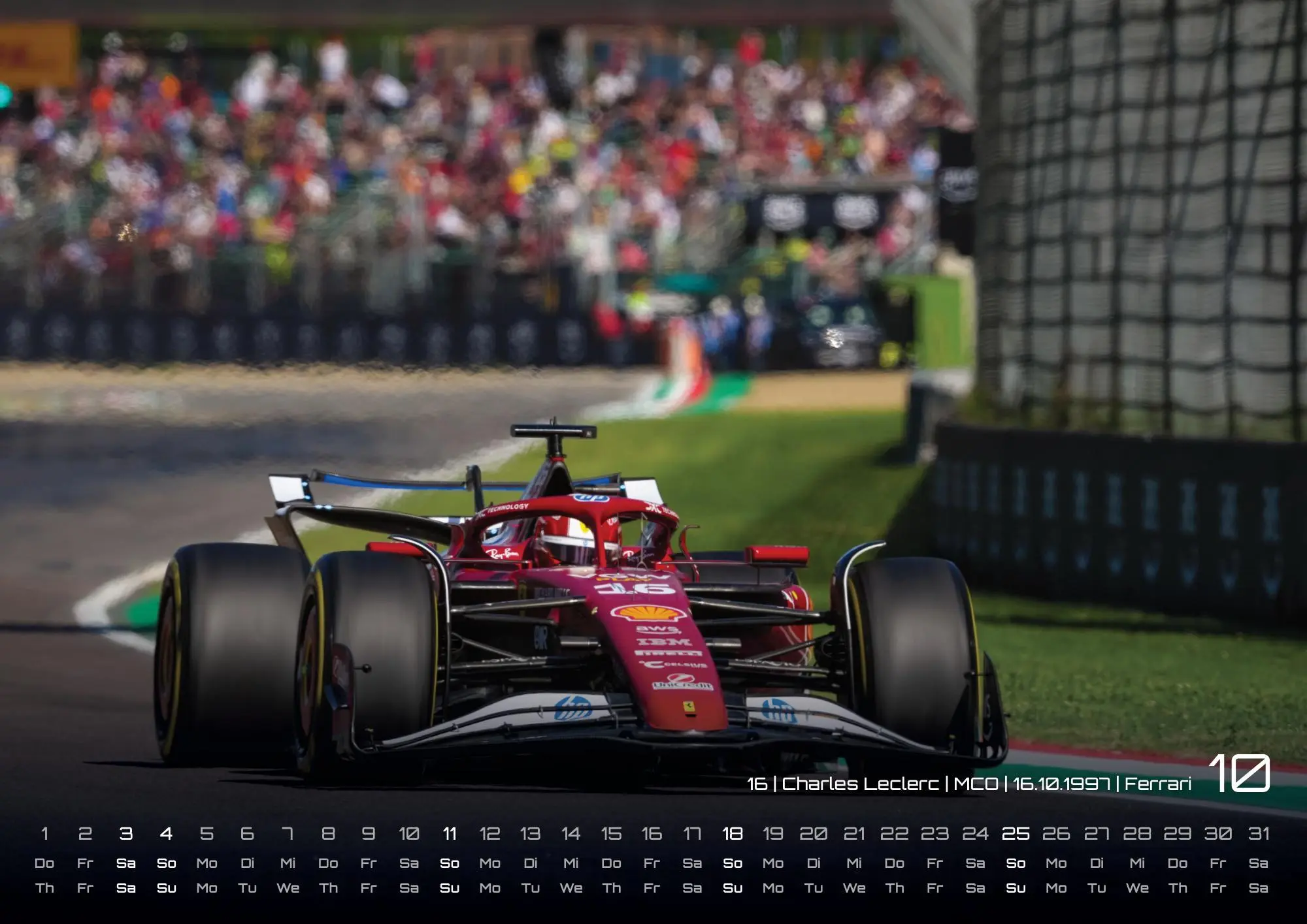 Bild: 9783986735562 | Formel 1 - Grand Prix - 2026 - F1 Kalender DIN A2 | GP-Fever. de