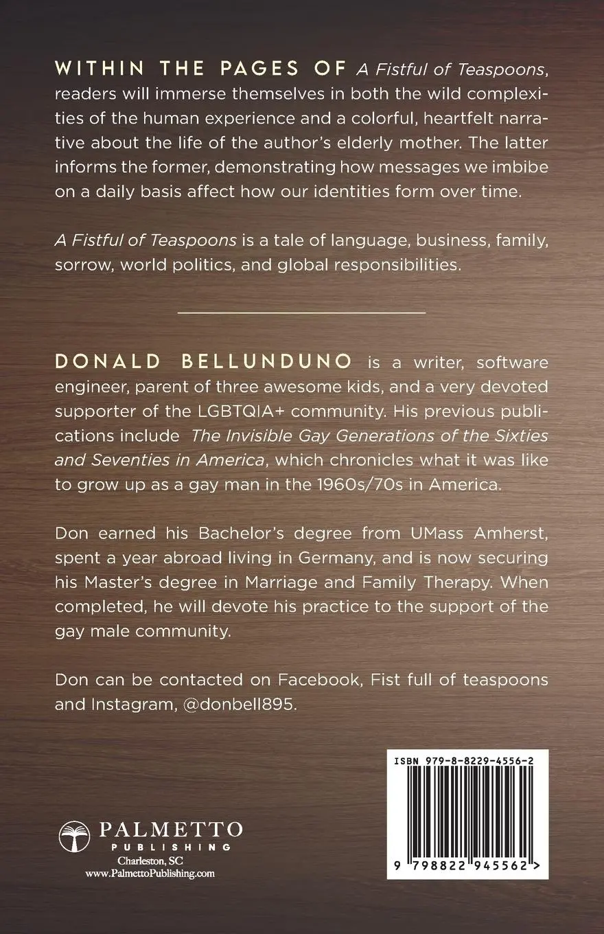 Rückseite: 9798822945562 | Fist Full of Teaspoons | Donald Bellunduno | Taschenbuch | Englisch