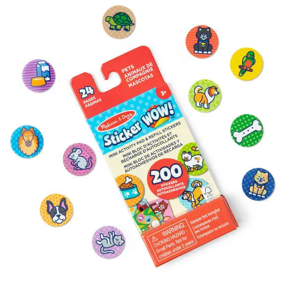 Bild: 681147005662 | MAC Sticker Wow Nachfüllset Tiere | Karton | 56620 | Deutsch | 2025
