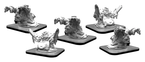 Cover: 875582025662 | Toxxos and Absorbers – Monsterpocalypse Waste Unit (metal/resin)