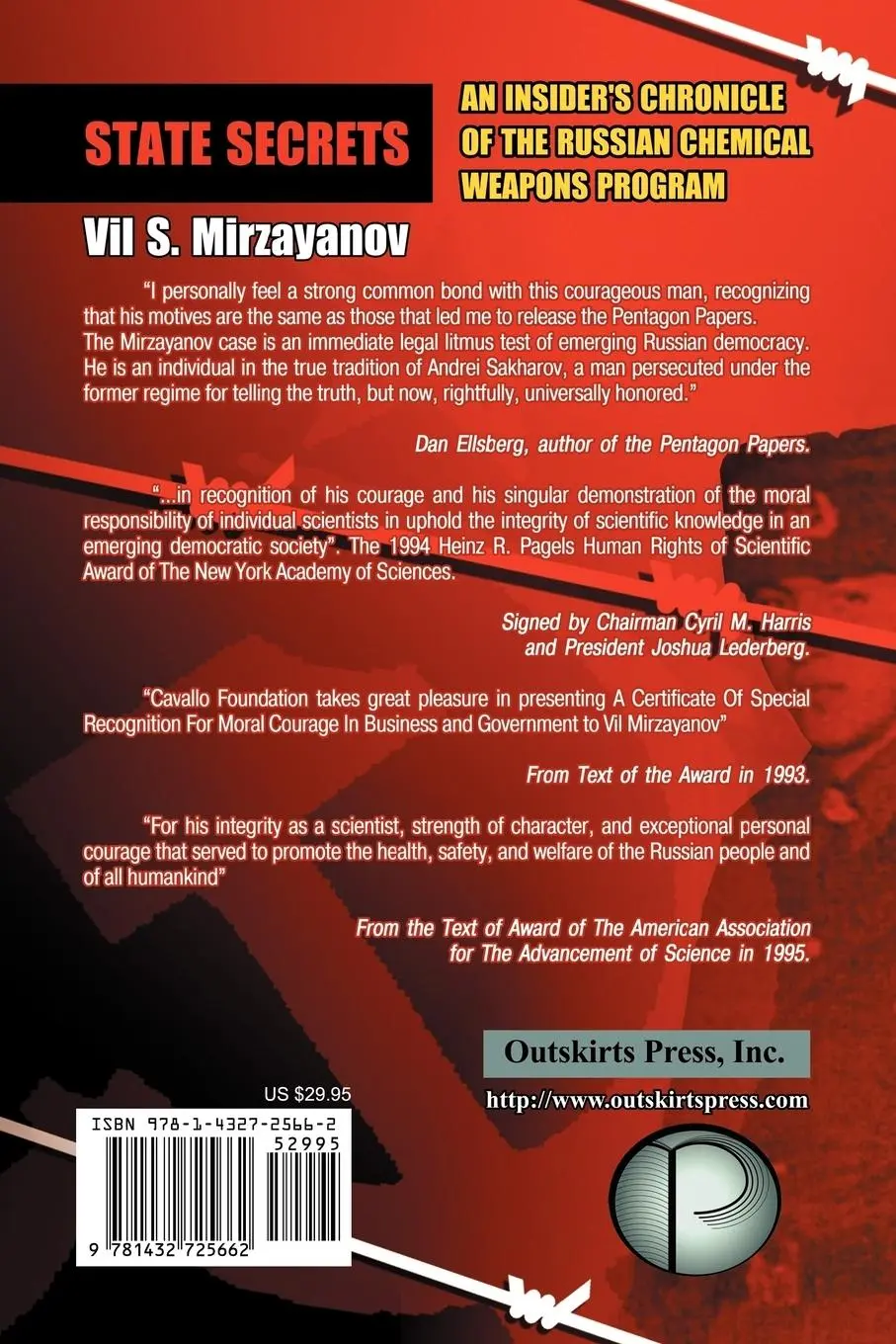 Rückseite: 9781432725662 | State Secrets | Vil S Mirzayanov | Taschenbuch | Englisch | 2008