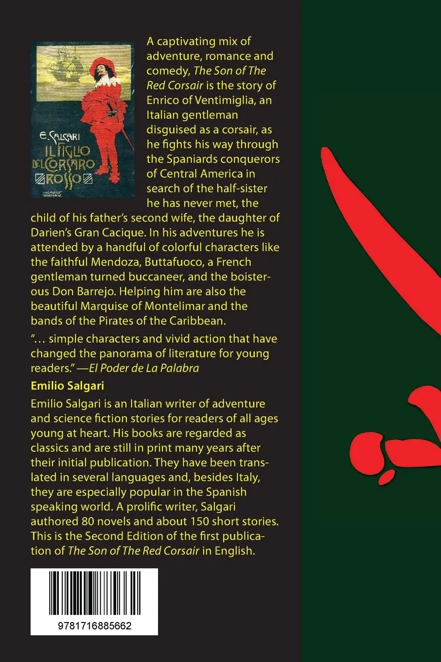 Rückseite: 9781716885662 | The Son of the Red Corsair | Michael Amadio | Taschenbuch | Englisch