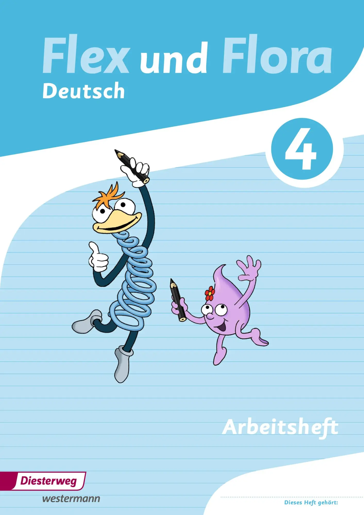 Cover: 9783425145662 | Flex und Flora 4. Arbeitsheft Deutsch. Für die Ausleihe | Baligand