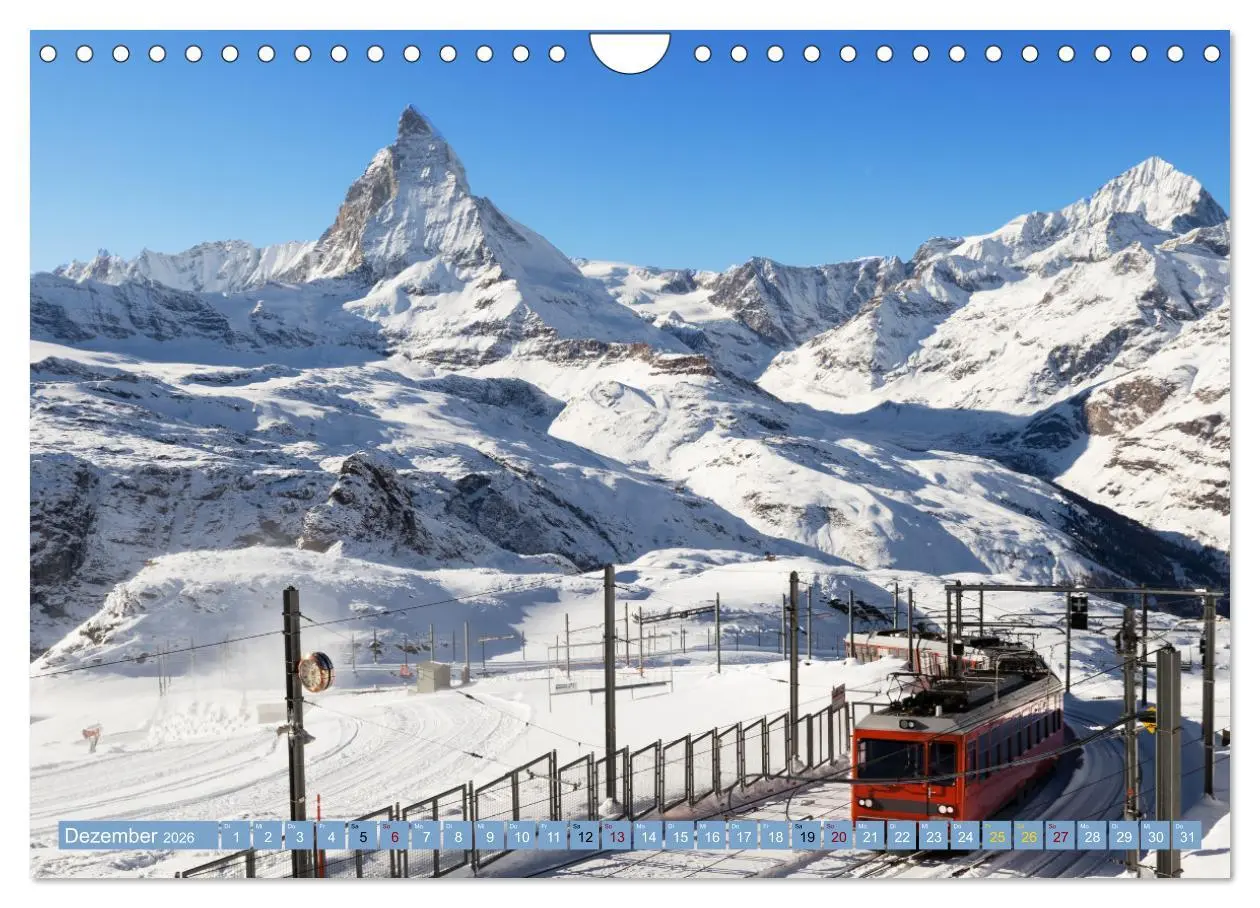 Bild: 9783457375662 | MATTERHORN Impressionen (Wandkalender 2026 DIN A4 quer), CALVENDO...