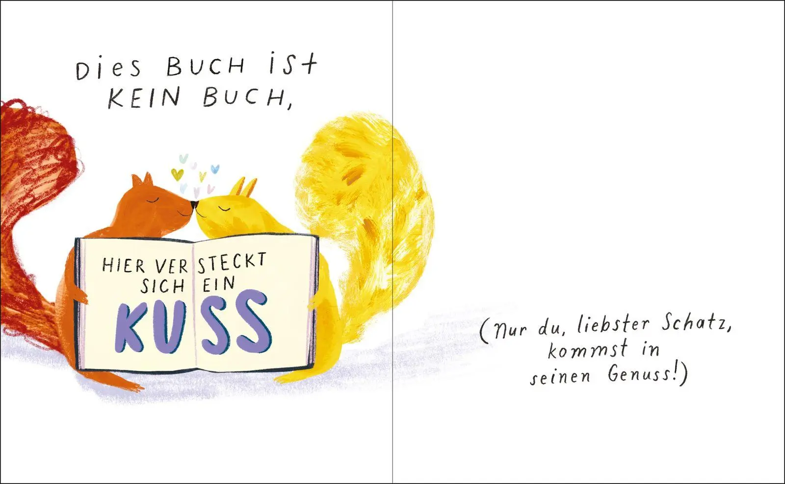 Bild: 9783629015662 | Dies Buch ist kein Buch, hier versteckt sich ein Kuss | M. H. Clark