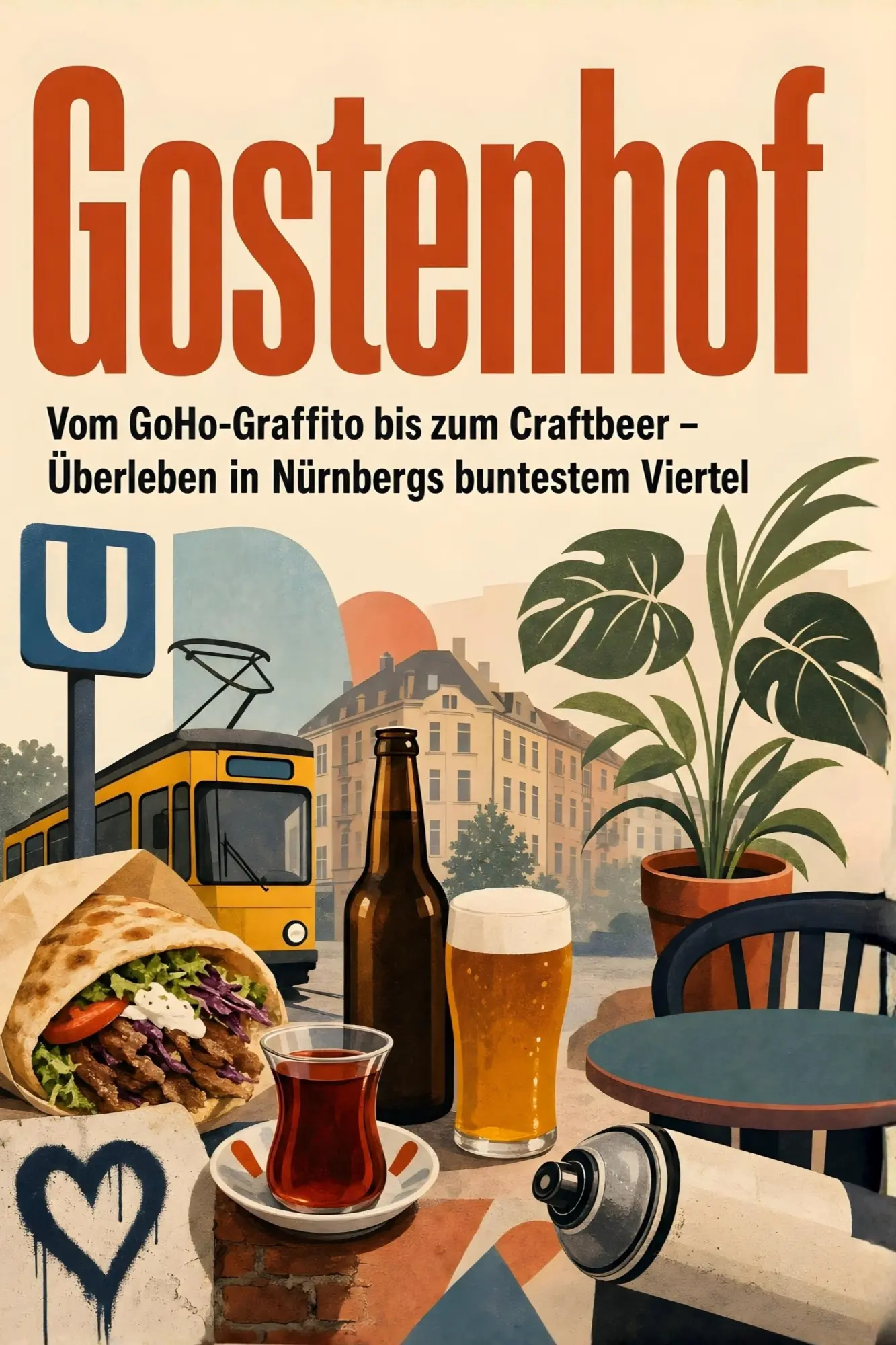 Cover: 9783696105662 | Gostenhof | Jakob Horn | Taschenbuch | Deutsch | 2026 | tiptop