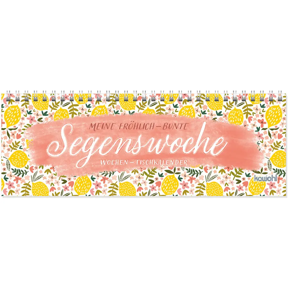Cover: 9783754825662 | Meine fröhlich-bunte Segenswoche 2026 | Wochen-Tischkalender | Deutsch