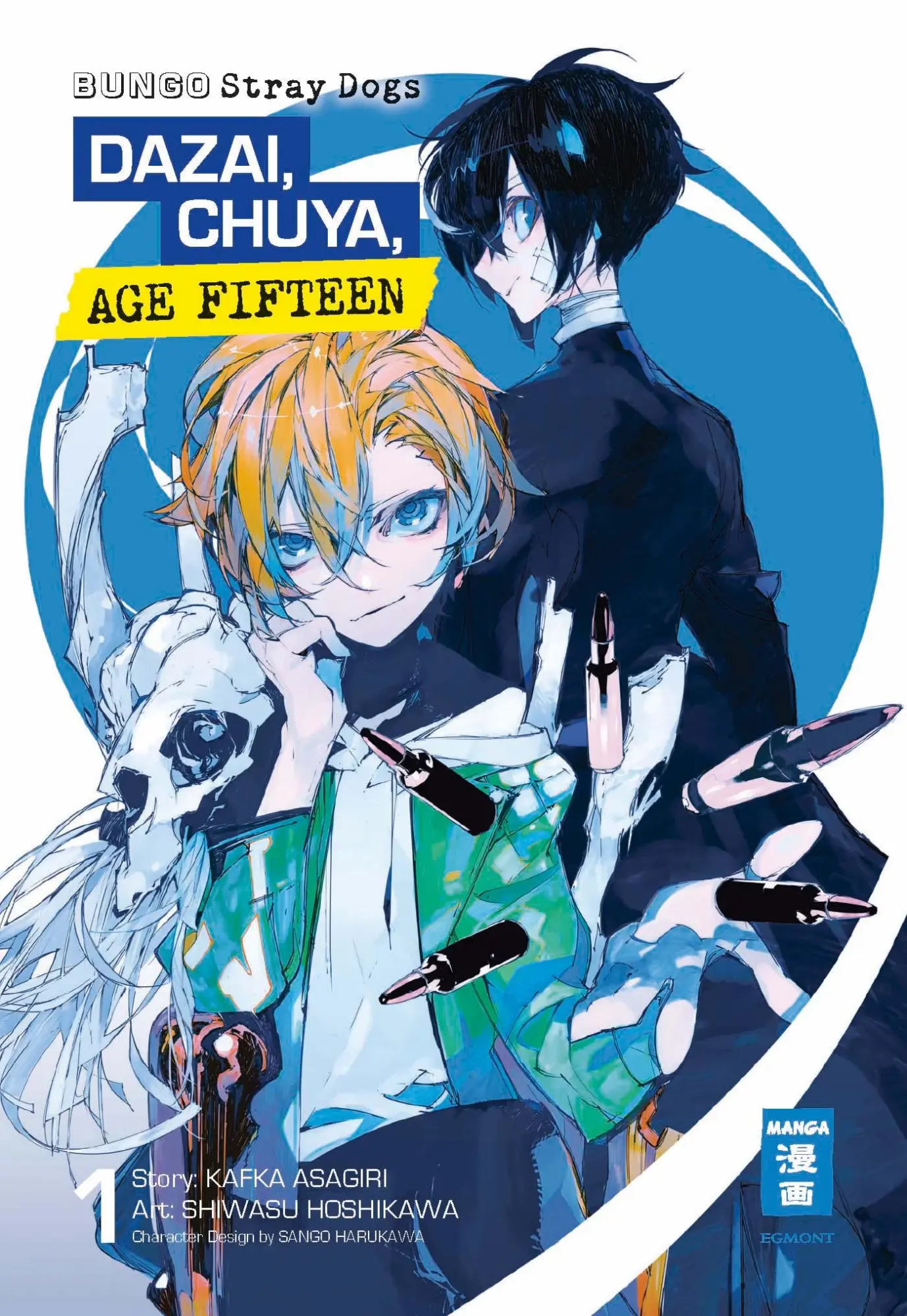 Cover: 9783755505662 | Bungo Stray Dogs - Dazai, Chuya, Age 15 01 | Kafka Asagiri (u. a.)