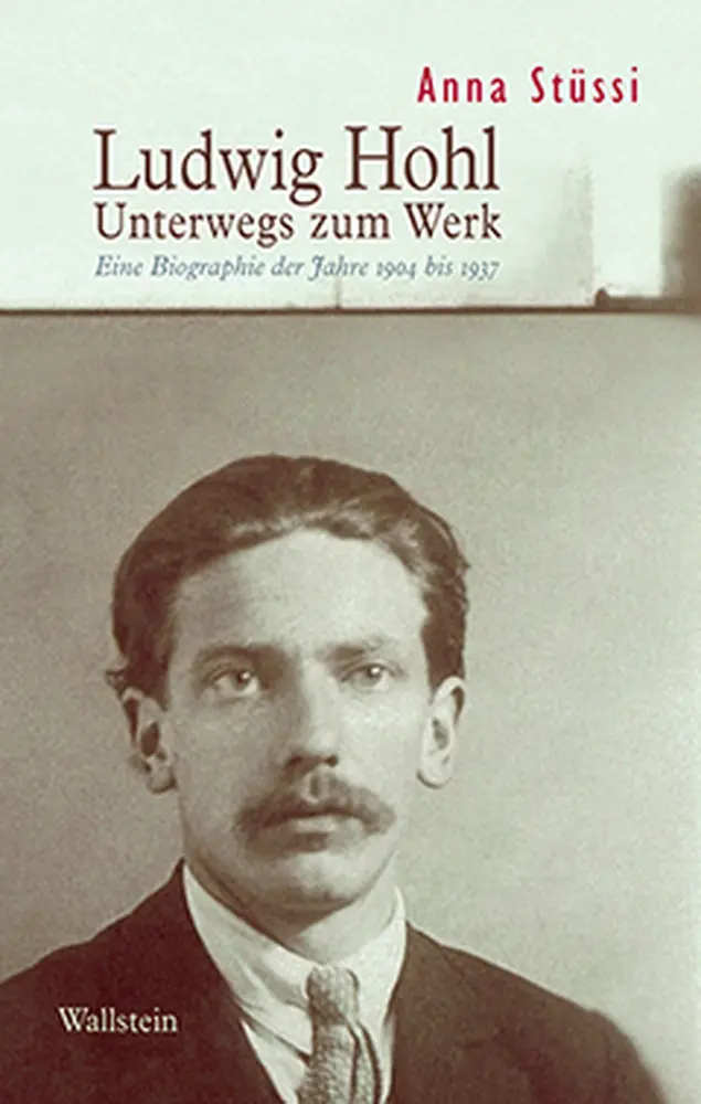Cover: 9783835315662 | Ludwig Hohl | Unterwegs zum Werk. Eine Biographie der Jahre 1904-1937