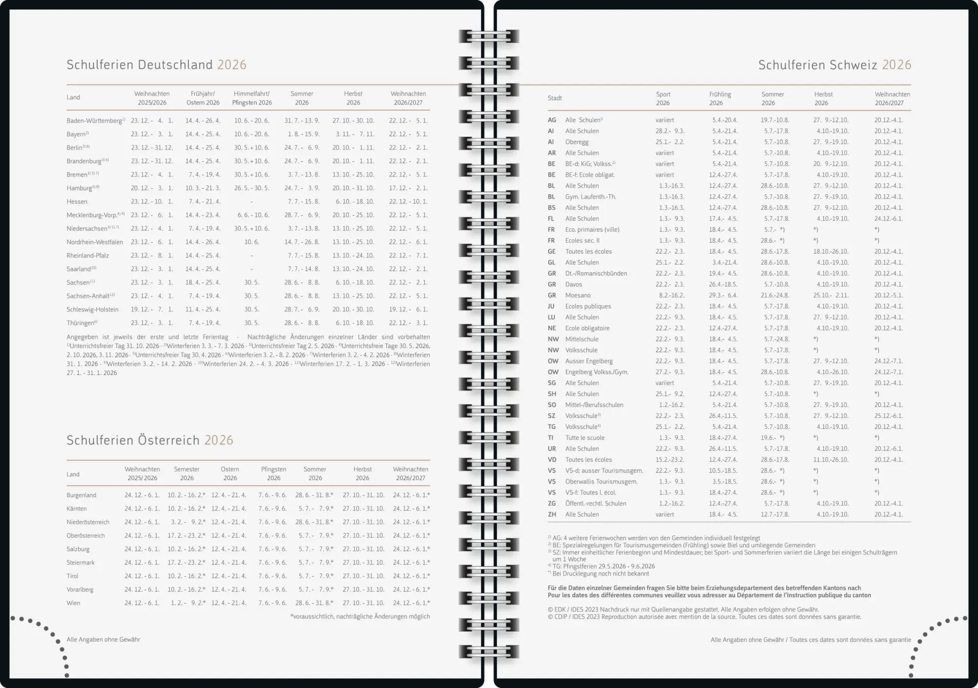 Bild: 4061947145762 | rido/idé 7021407026 Buchkalender Young Line 2026 "One Line" A5, Papier