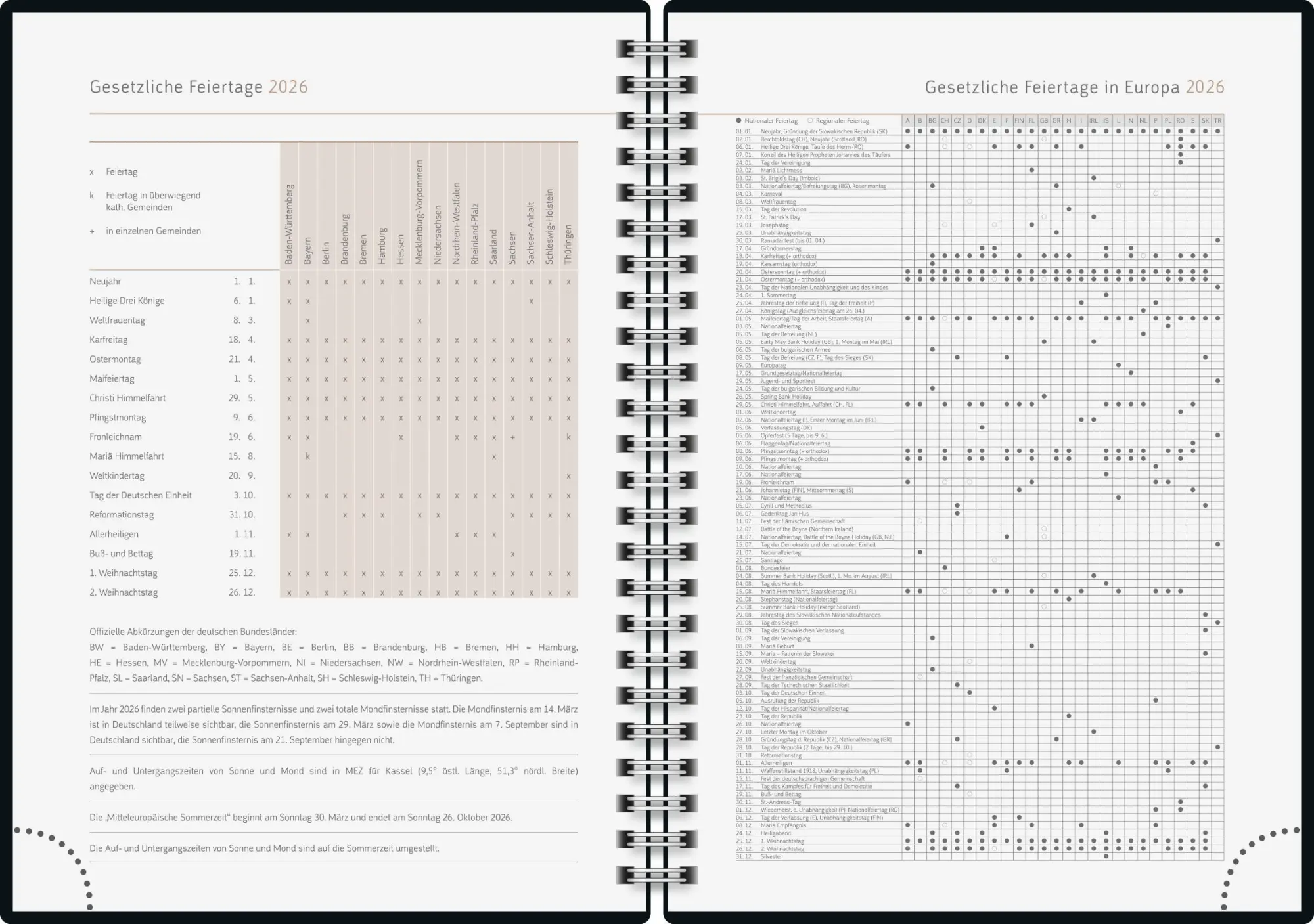 Bild: 4061947145762 | rido/idé 7021407026 Buchkalender Young Line 2026 "One Line" A5, Papier