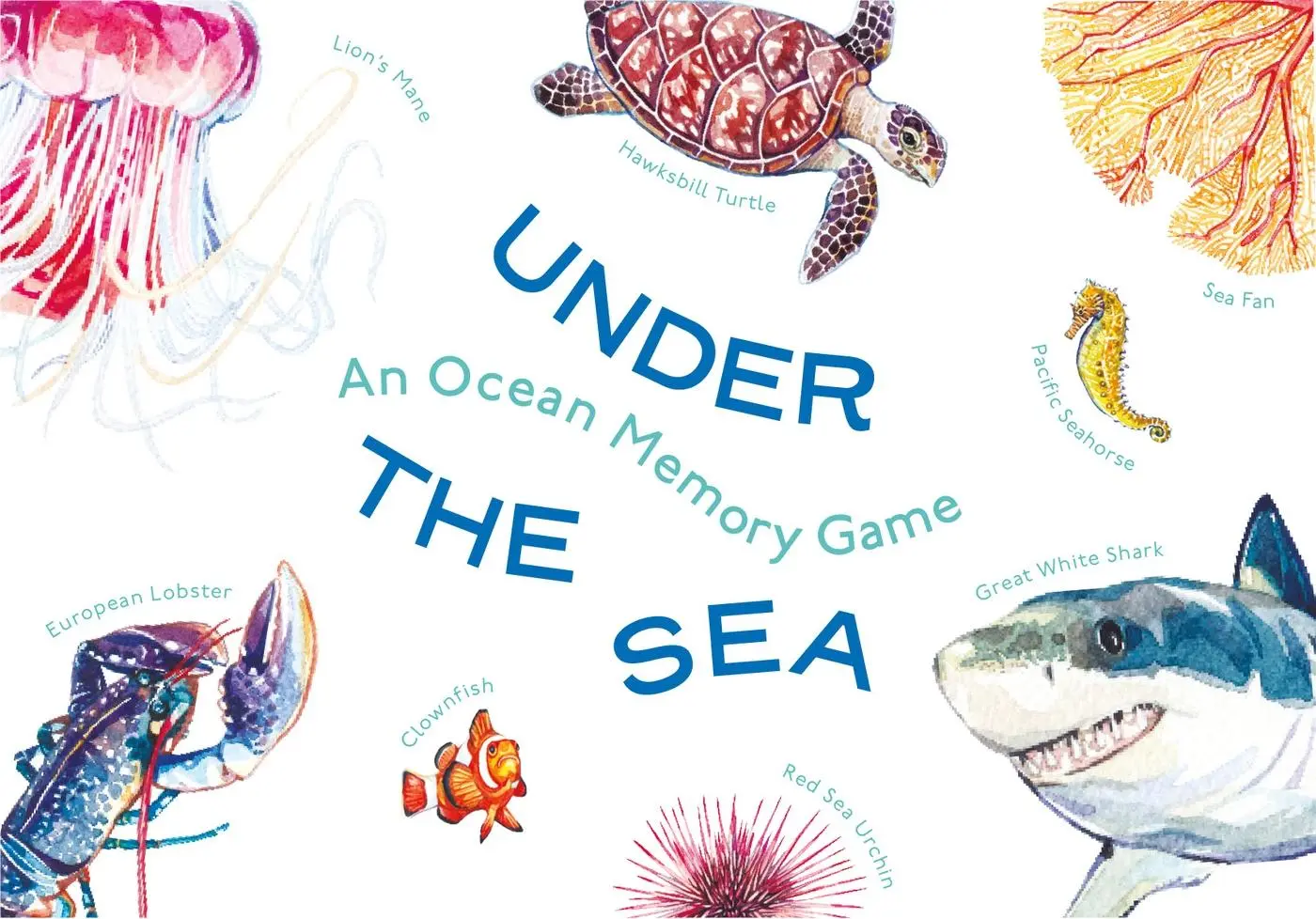 Cover: 9781399605762 | Under the Sea | An Ocean Memory Game | Mike Unwin | Spiel | 50 S.